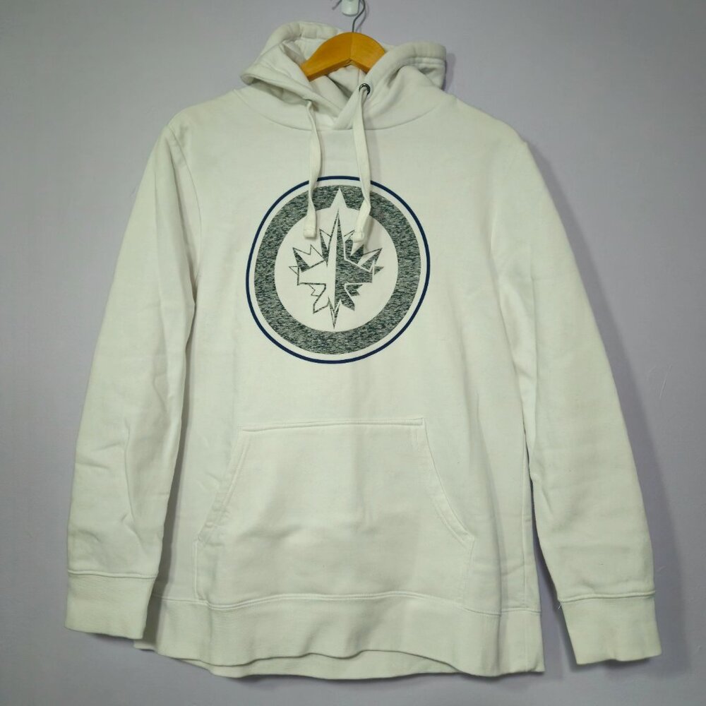 Winnipeg Jets Fanatics Pullover hoodie Sweatshirt white womens size XL